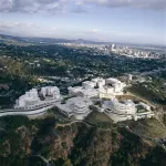 Ariel view of museum complex.