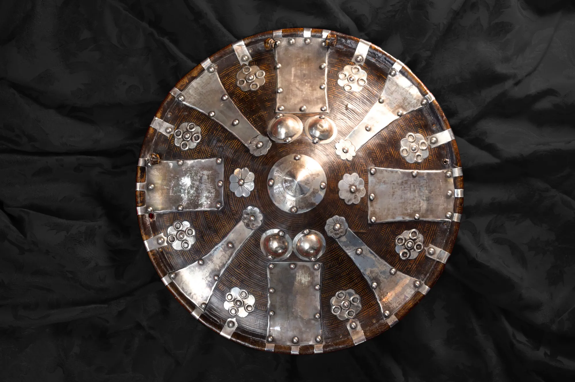 The Maqdala Shield Overhead view Horizontal. Photo Credit Royal Ethiopian Trust