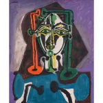 Pablo Picasso, Buste de femme, 1949. The work has been consigned from the Neumann Family Collection to Sotheby